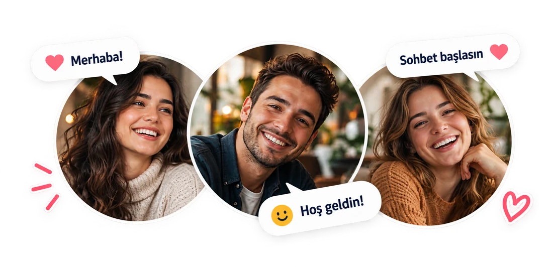 Güler yüzlü arkadaşlar ve merhaba mesajları